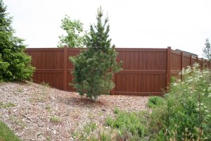 Mocha Walnut with pine trees perfect for mountain homes
