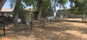 Black Chain Link Fence